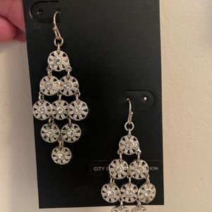 Silver earringsNever Worn